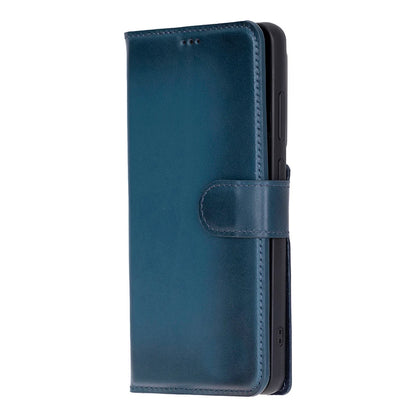 Magic Abnehmbar Leder Wallet Case für Samsung Galaxy S26 aus echtem Leder