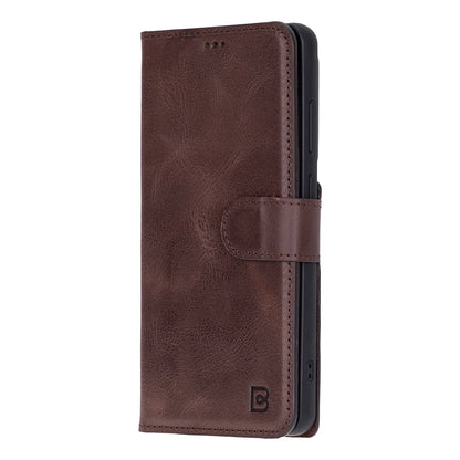 Magic Abnehmbar Leder Wallet Case für Samsung Galaxy S26 Ultra aus echtem Leder