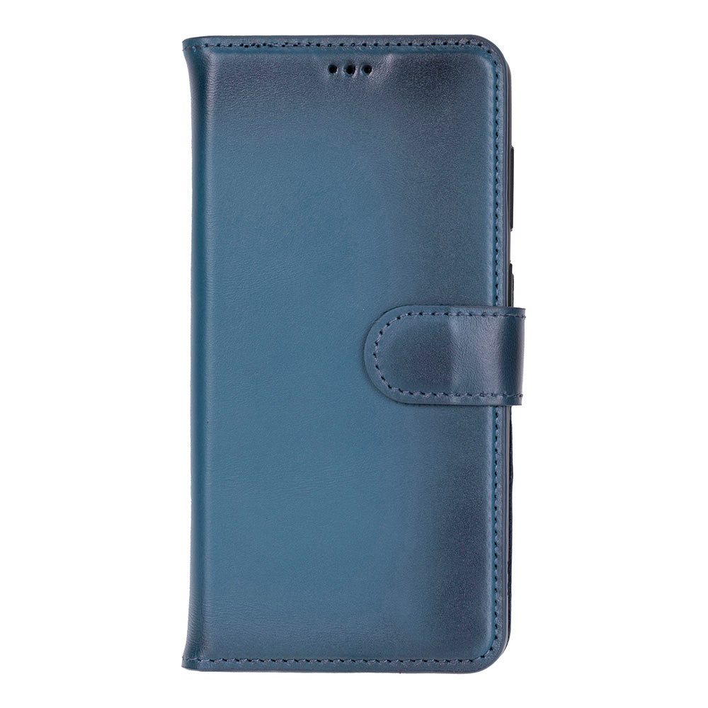 Magic Abnehmbar Leder Wallet Case für Samsung Galaxy S26 aus echtem Leder