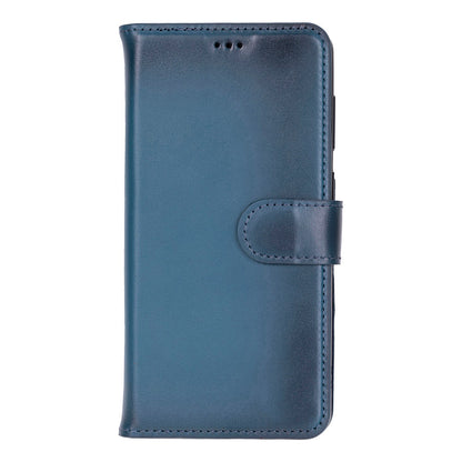 Magic Abnehmbar Leder Wallet Case für Samsung Galaxy S26 aus echtem Leder