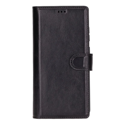 Magic Abnehmbar Leder Wallet Case für Samsung Galaxy S25 Ultra aus echtem Leder