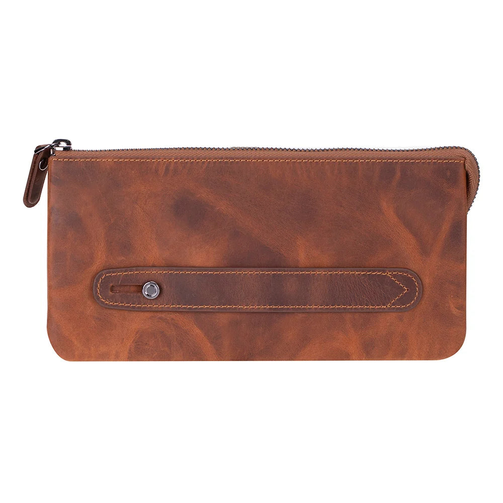 Majeste Clutch Geldbörse aus echtem Leder aus echtem Leder