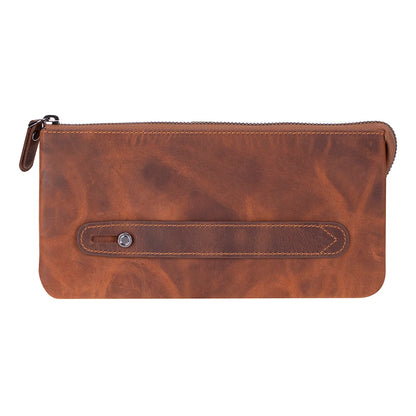 Majeste Clutch Geldbörse aus echtem Leder aus echtem Leder