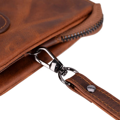 Majeste Clutch Geldbörse aus echtem Leder aus echtem Leder