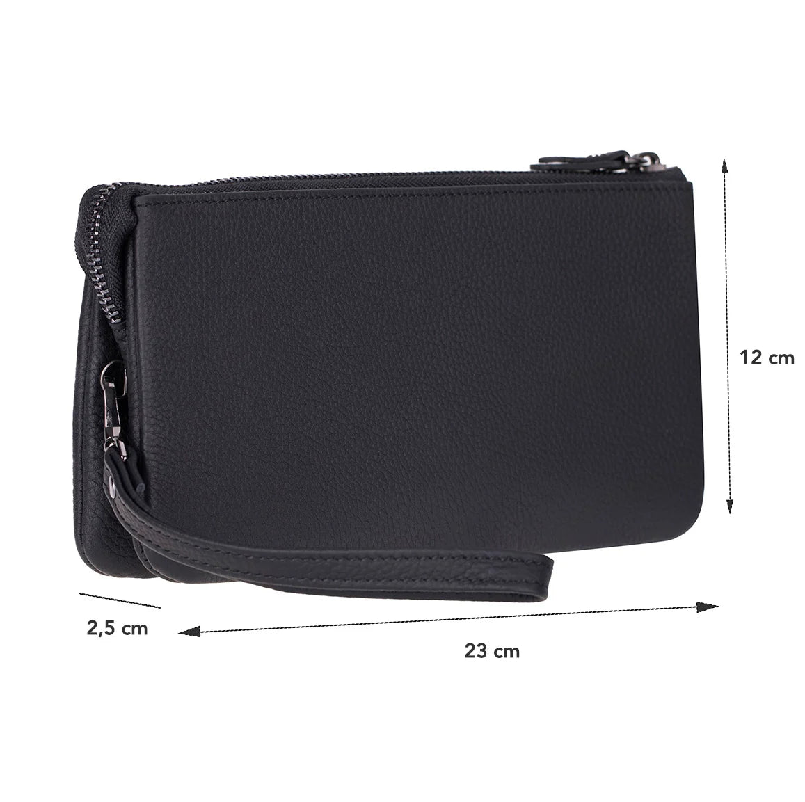Majeste Clutch Geldbörse aus echtem Leder aus echtem Leder