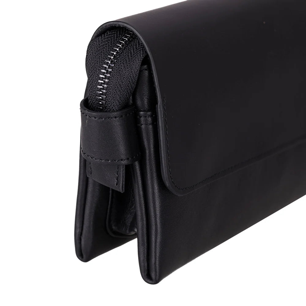 Prestige Leather Clutch Bag