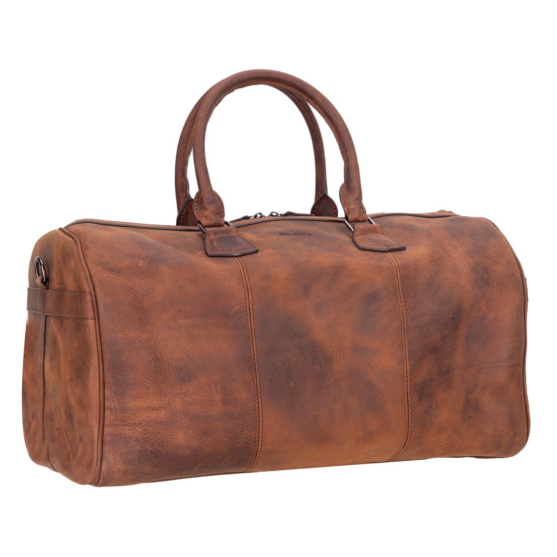 Crestiva Leather Weekend Duffle Bag