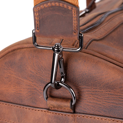 Dolly Wochenend Duffle Weekender aus echtem Leder aus echtem Leder