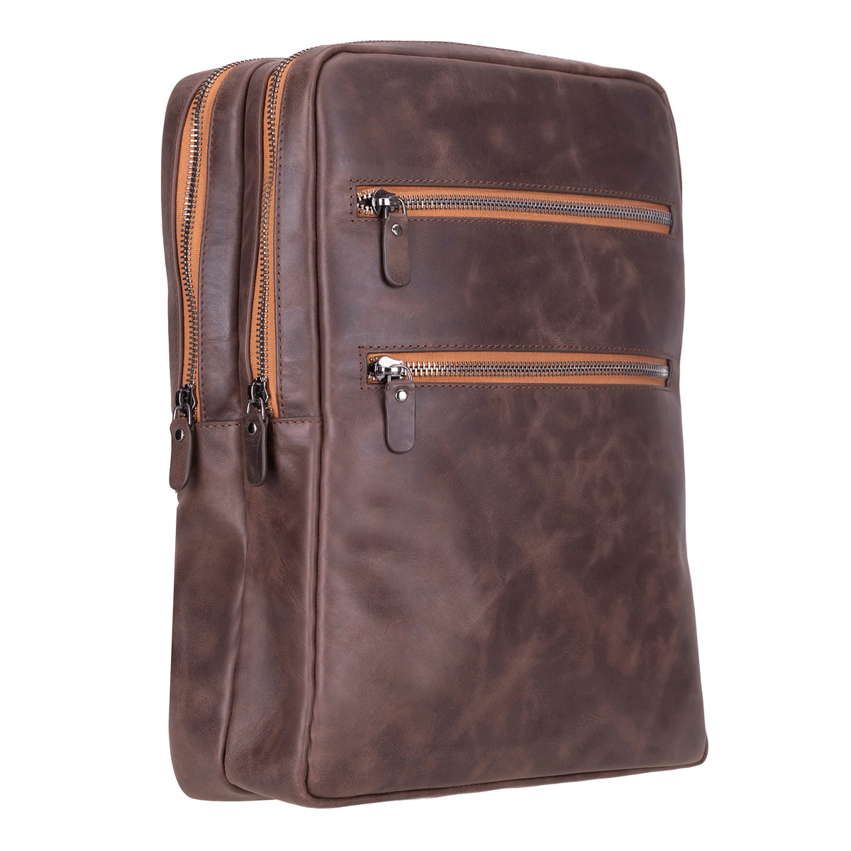 Hidden Castle Leather Backpack