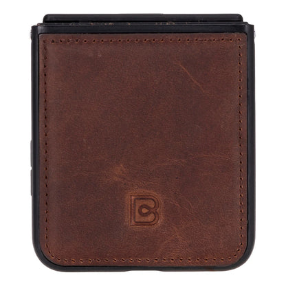 Flex Cover Leather Samsung Z Flip 6 Case