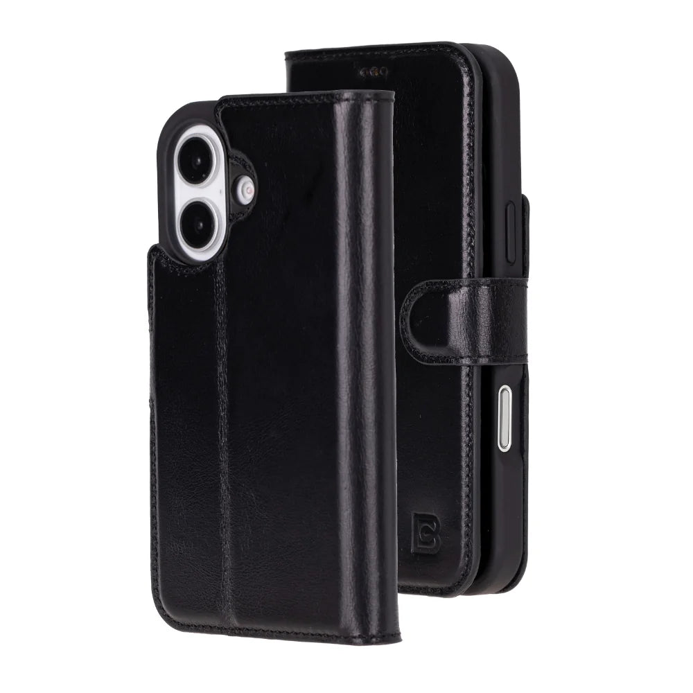 Magic iPhone 16 Leather Detachable Wallet Case
