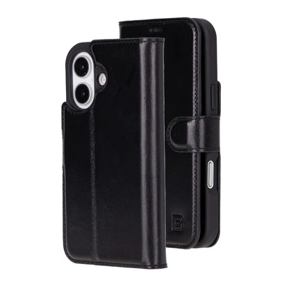 Magic iPhone 16 Plus Leather Detachable Wallet Case