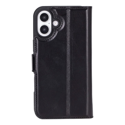 Magic iPhone 16 Leather Detachable Wallet Case