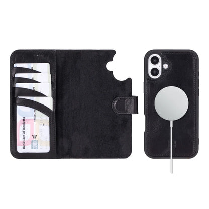 Magic iPhone 16 Leather Detachable Wallet Case