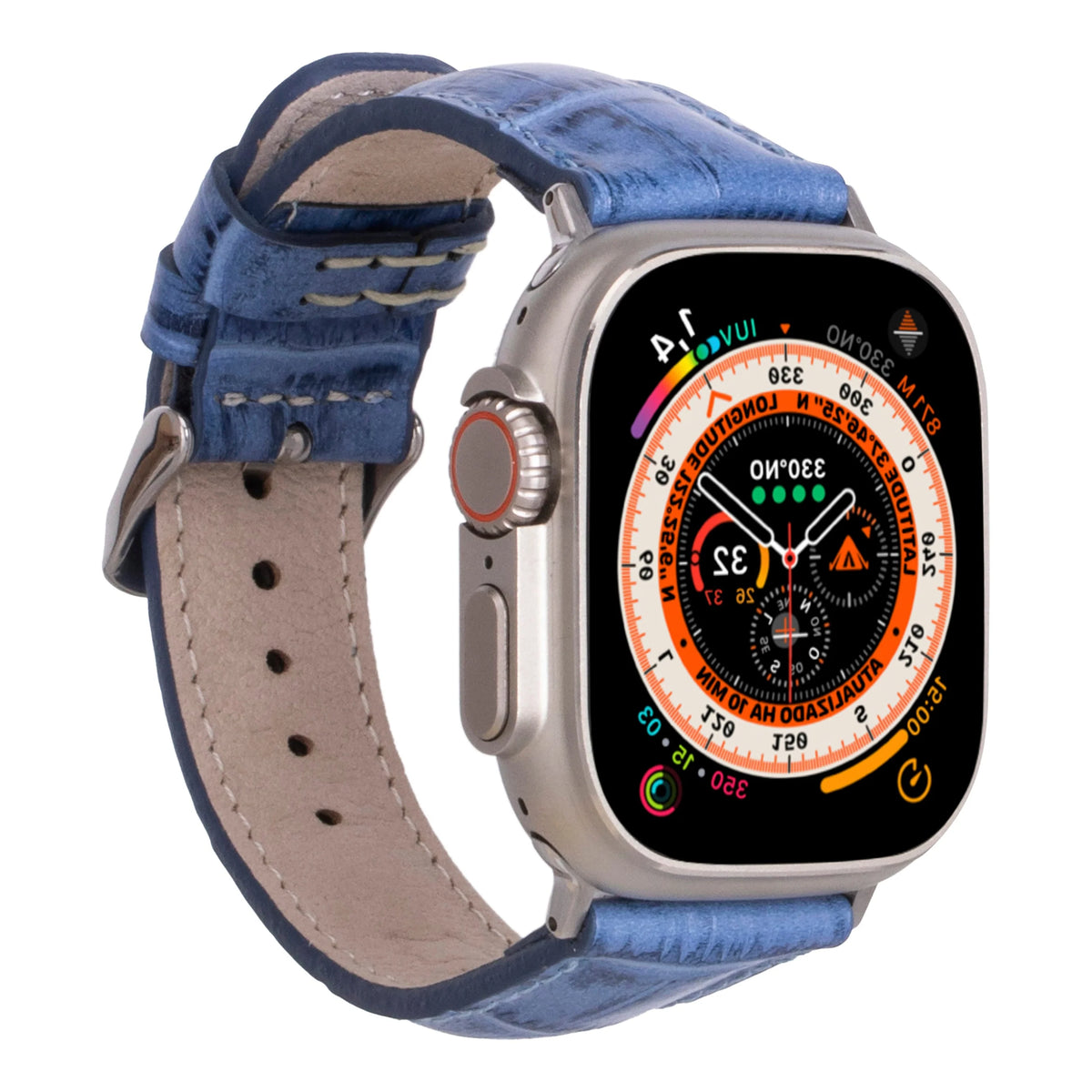 Classic Lederarmband für Apple Watch aus echtem Leder