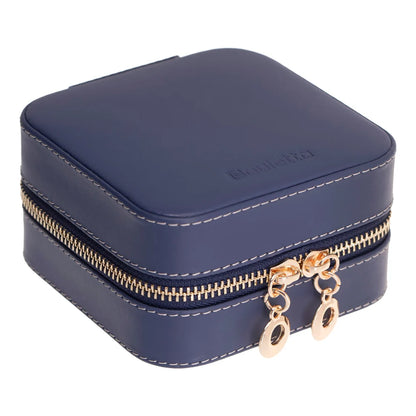 Amanda Jewelry Box, Medium aus echtem Leder aus echtem Leder