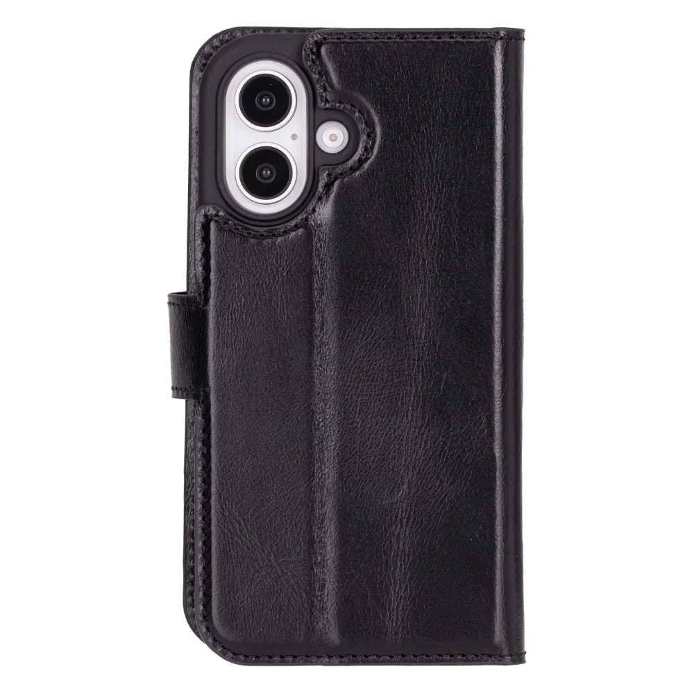Magic iPhone 16 Plus Detachable Leather Wallet Case