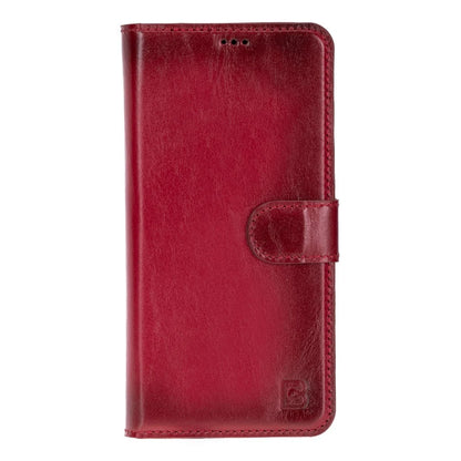 Magic Abnehmbar Leder Wallet Case für Samsung Galaxy S26 Ultra aus echtem Leder
