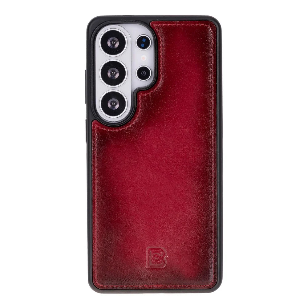 Magic Abnehmbar Leder Wallet Case für Samsung Galaxy S26 Ultra aus echtem Leder