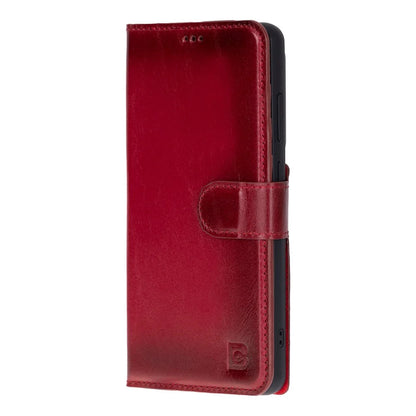 Magic Abnehmbar Leder Wallet Case für Samsung Galaxy S26 Ultra aus echtem Leder