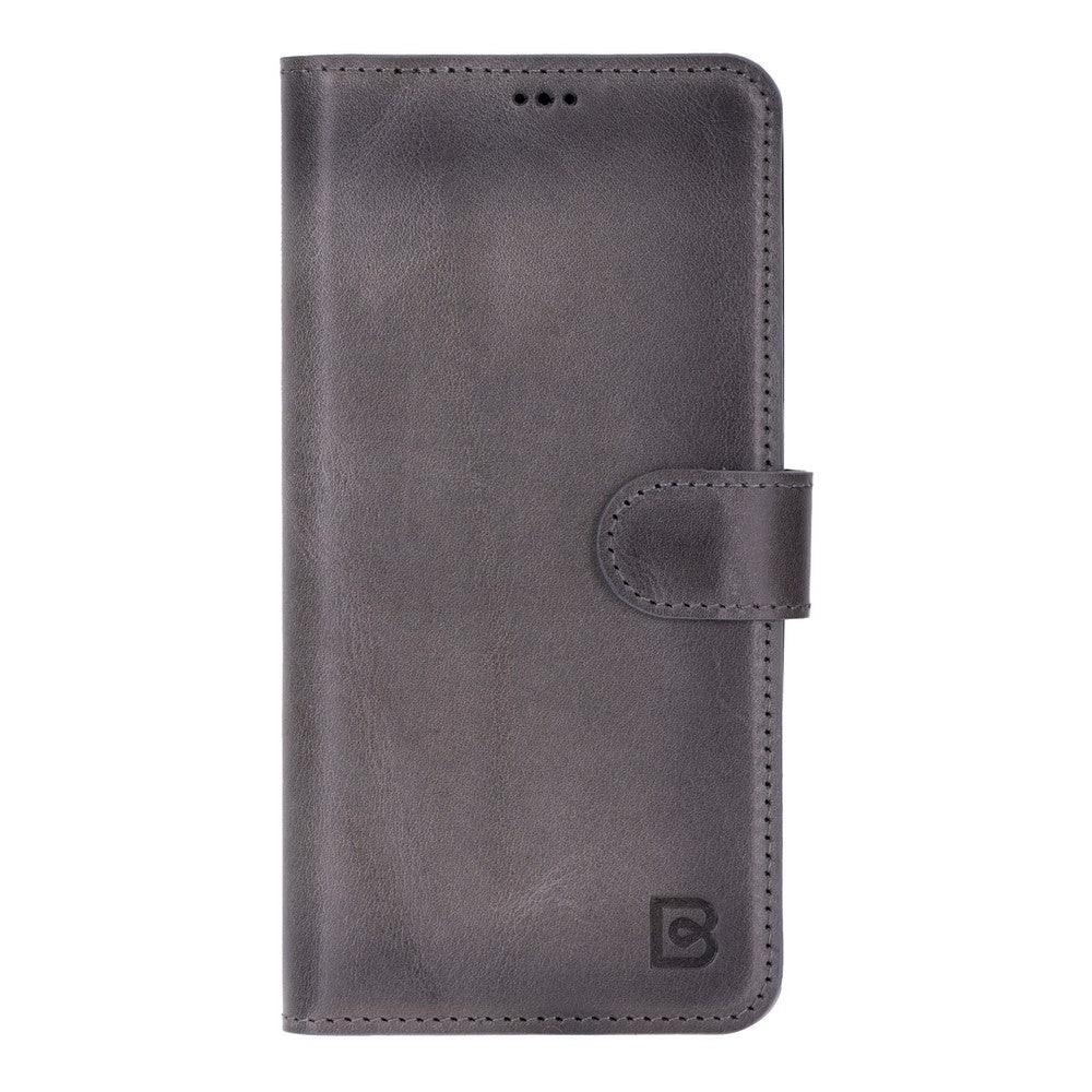 Magic Abnehmbar Leder Wallet Case für Samsung Galaxy S26 Ultra aus echtem Leder