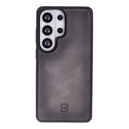 Magic Abnehmbar Leder Wallet Case für Samsung Galaxy S26 Ultra aus echtem Leder