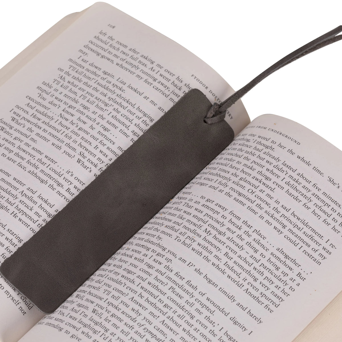 Markora Bookmark aus echtem Leder aus echtem Leder