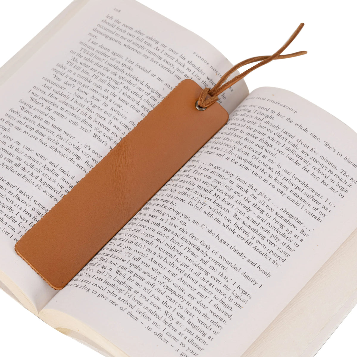 Markora Bookmark aus echtem Leder aus echtem Leder
