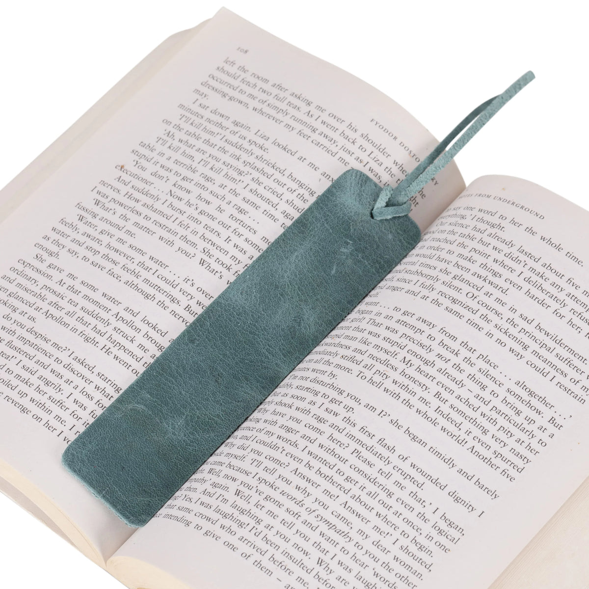 Markora Bookmark aus echtem Leder aus echtem Leder