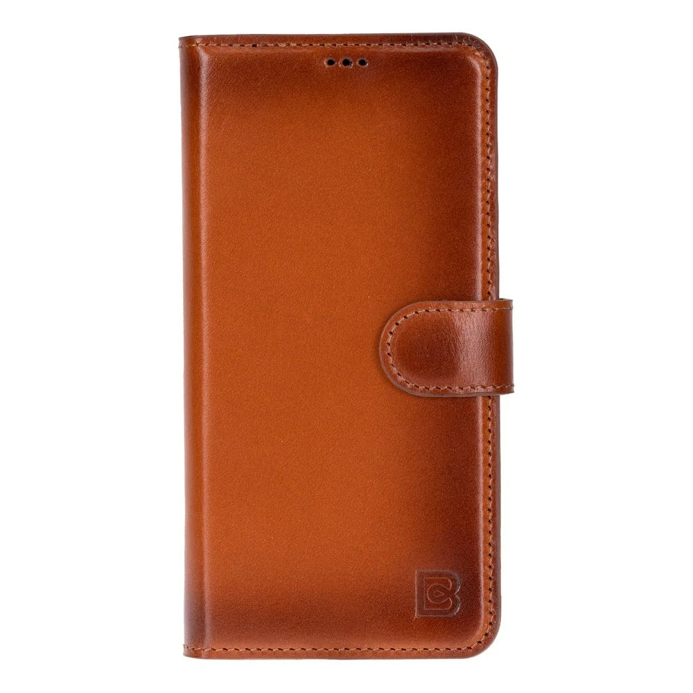 Magic Abnehmbar Leder Wallet Case für Samsung Galaxy S26 Ultra aus echtem Leder