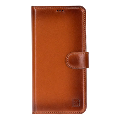 Magic Abnehmbar Leder Wallet Case für Samsung Galaxy S26 Ultra aus echtem Leder
