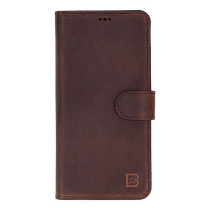 Magic Abnehmbar Leder Wallet Case für Samsung Galaxy S26 Ultra aus echtem Leder