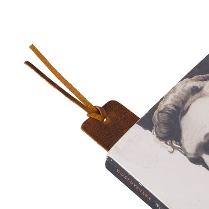 Markora Bookmark aus echtem Leder aus echtem Leder