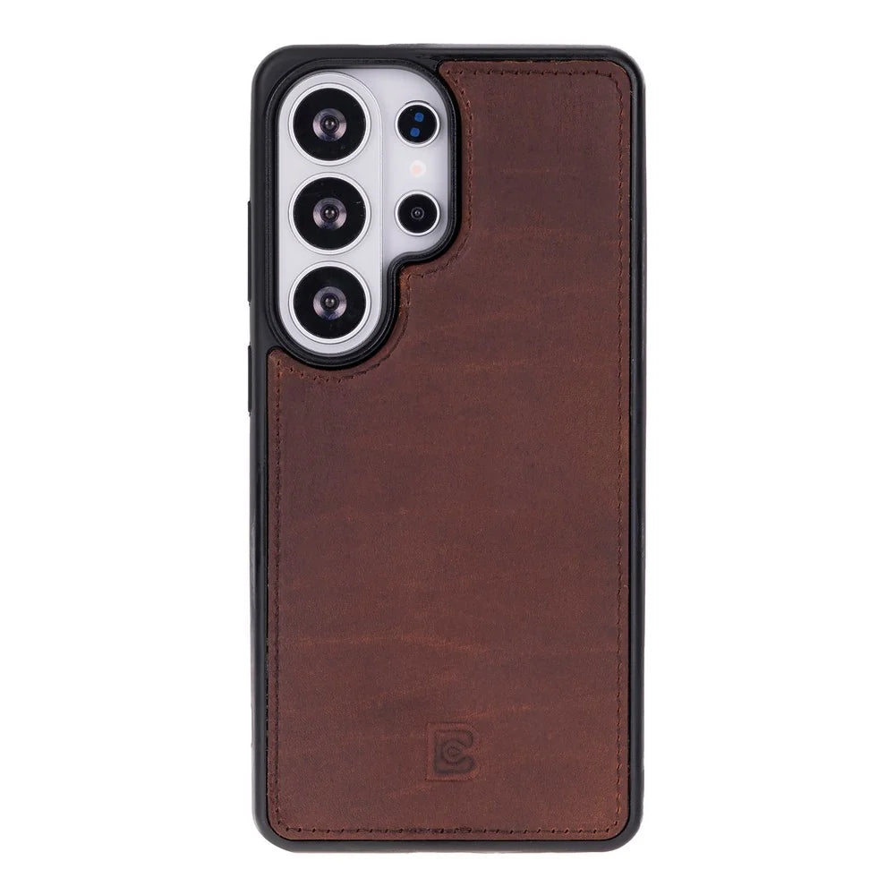 Magic Abnehmbar Leder Wallet Case für Samsung Galaxy S26 Ultra aus echtem Leder