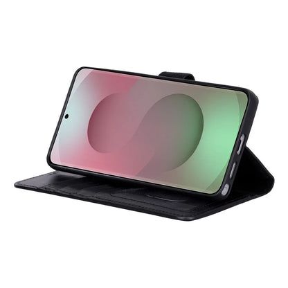 Magic Abnehmbar Leder Wallet Case für Samsung Galaxy S26 Ultra aus echtem Leder