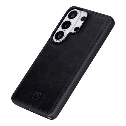 Magic Abnehmbar Leder Wallet Case für Samsung Galaxy S26 Ultra aus echtem Leder