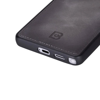 Magic Abnehmbar Leder Wallet Case für Samsung Galaxy S26 Ultra aus echtem Leder