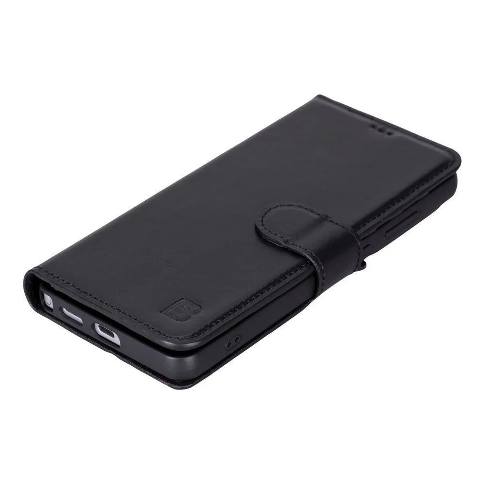 Magic Abnehmbar Leder Wallet Case für Samsung Galaxy S26 Ultra aus echtem Leder