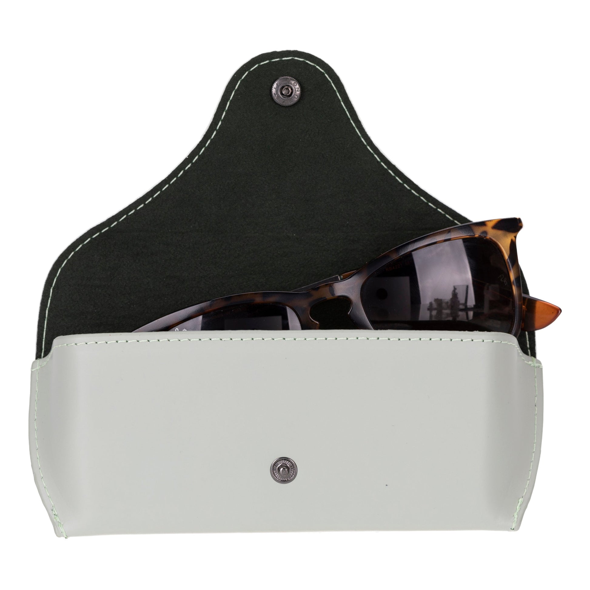 Roan Leather Glasses Case Tan