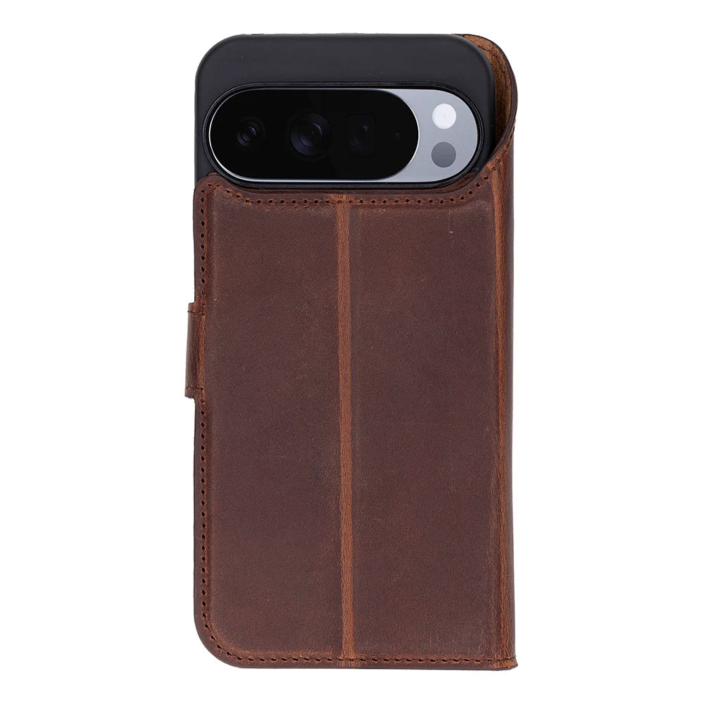 Magic Google Pixel 10 Pro XL / Pixel 11 Pro XL Detachable Leather Wallet Case