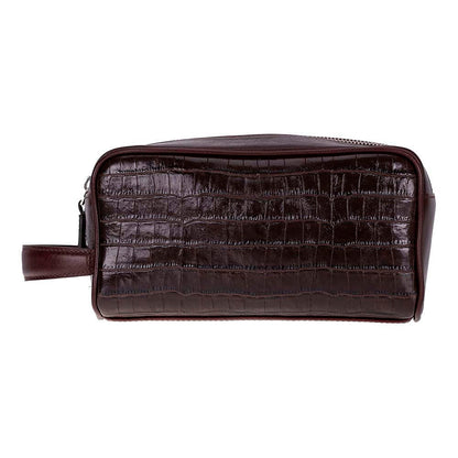 Biel Dopp Kit Kulturbeutel aus echtem Leder aus echtem Leder