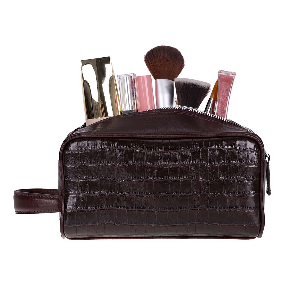 Biel Dopp Kit Kulturbeutel aus echtem Leder aus echtem Leder