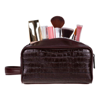 Biel Dopp Kit Kulturbeutel aus echtem Leder aus echtem Leder