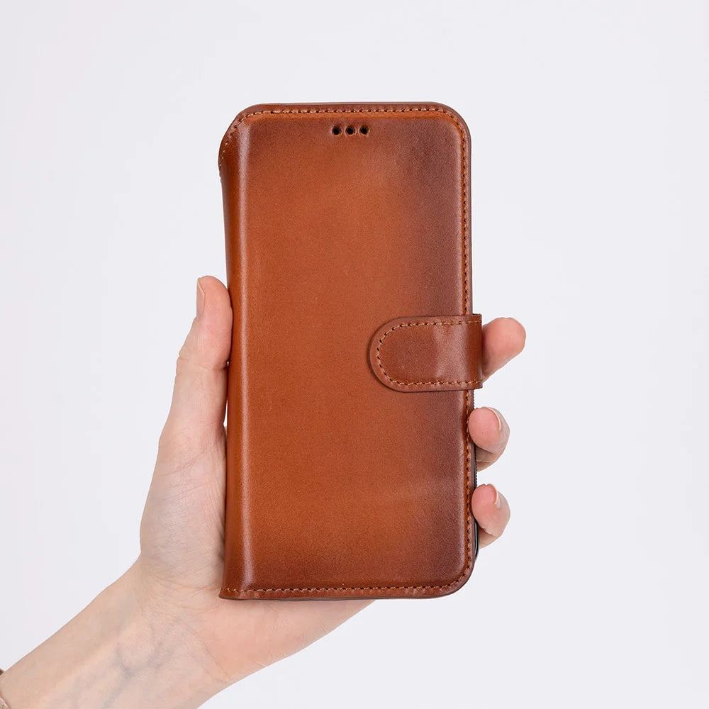 Magic Google Pixel 10 & 10 Pro / Pixel 11 & 11 Pro Detachable Leather Wallet Case