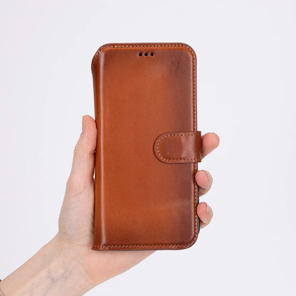 Magic Google Pixel 10 & 10 Pro / Pixel 11 & 11 Pro Detachable Leather Wallet Case
