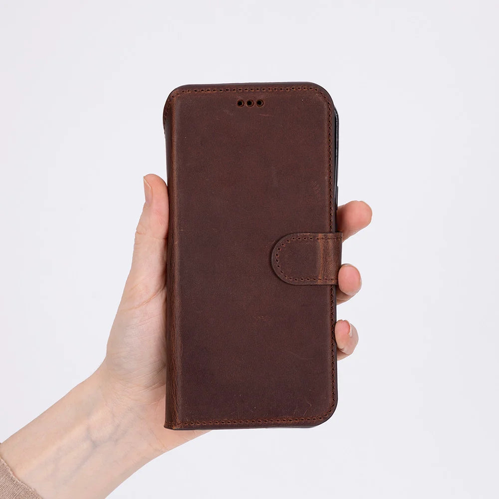 Magic Google Pixel 10 & 10 Pro / Pixel 11 & 11 Pro Detachable Leather Wallet Case