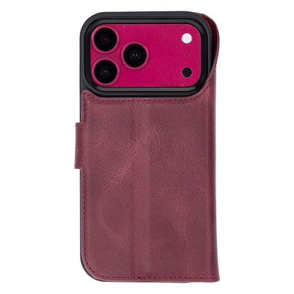 Magic iPhone 18 Pro Leather Detachable Wallet Case