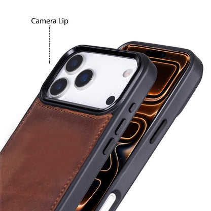 Magic iPhone 18 Pro Max / 17 Pro Max Detachable Leather Wallet Case