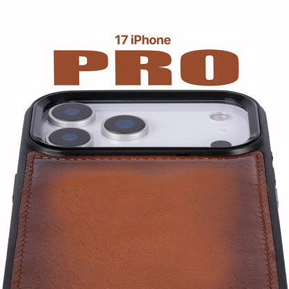 Magic iPhone 18 Pro / 17 Pro Detachable Leather Wallet Case