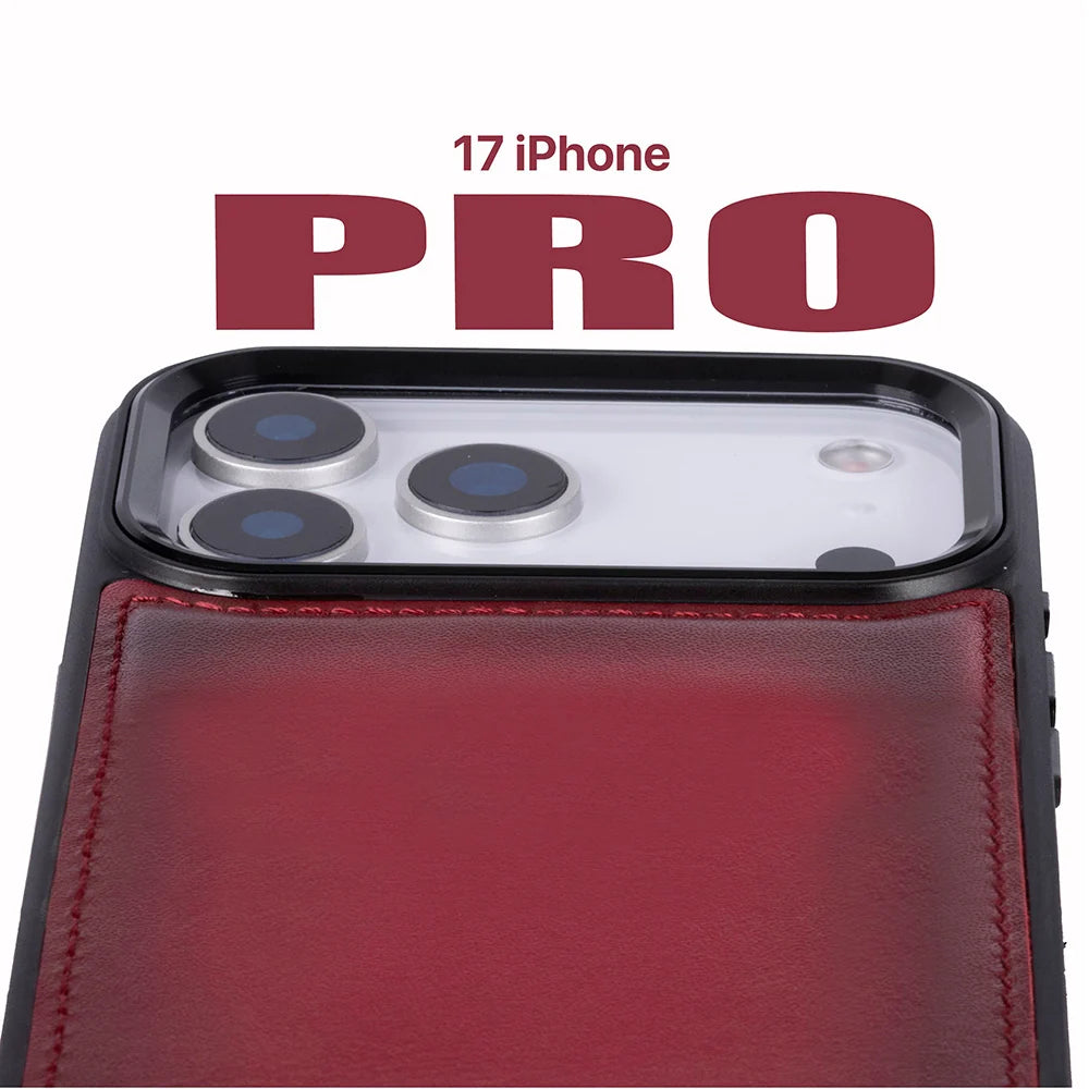 Magic iPhone 18 Pro / 17 Pro Detachable Leather Wallet Case
